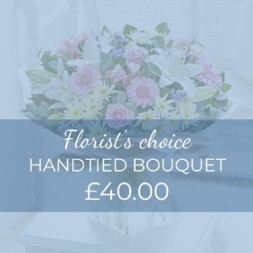 Florists Choice Hand Tied Bouquet   £40.00