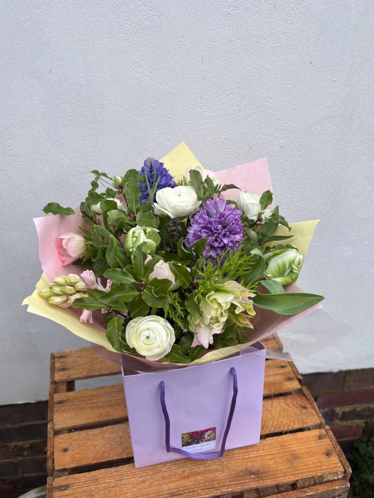 Spring Bouquet Gift Bag