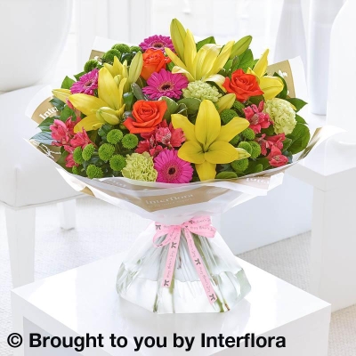 Mothers Day Vibrant Hand tied