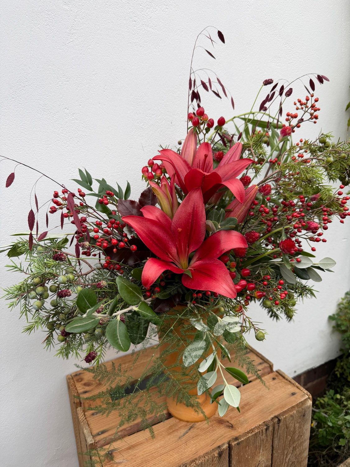 Traditional Red Arrangement