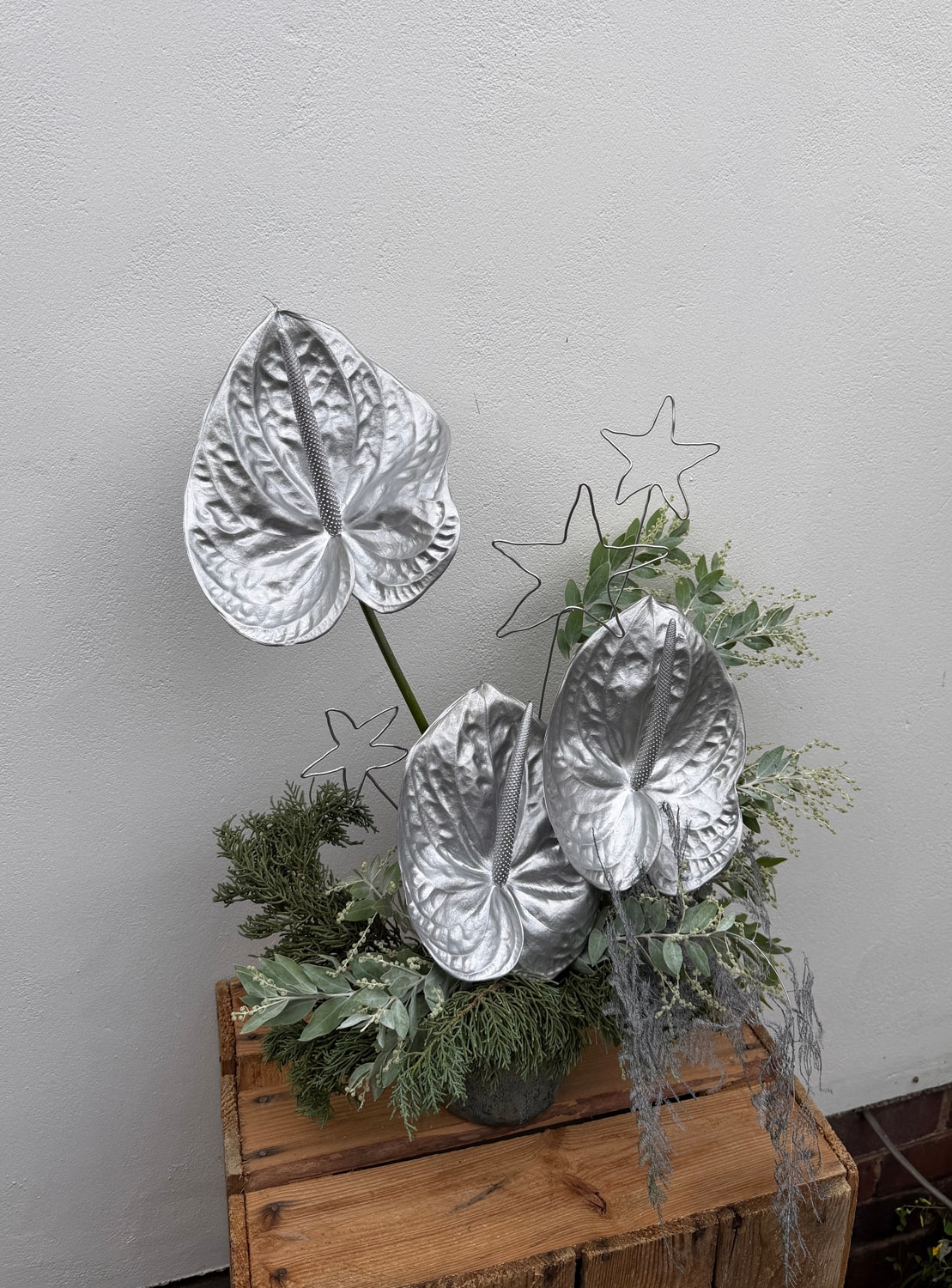 Modern White Arrangement