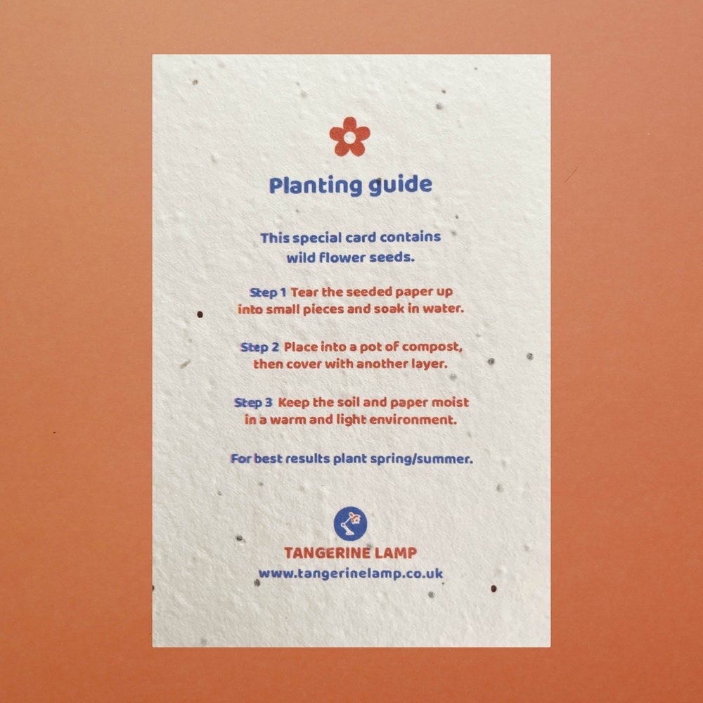 Plantable I'm so Frond of you Card