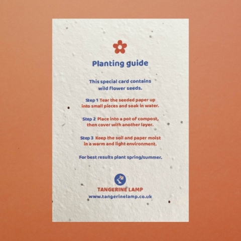 Plantable I'm so Frond of you Card